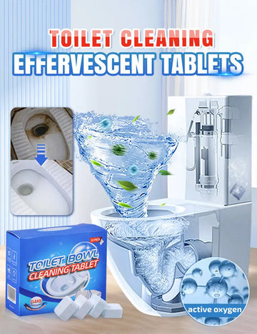 🏆 Tablettes Effervescentes WC – Nettoyage Puissant & Fraîcheur Longue Durée