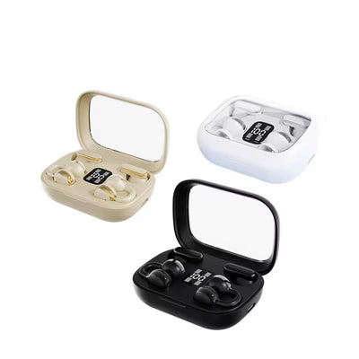 Écouteurs Bluetooth 2-en-1 – Style Classique & Boucles d’Oreilles