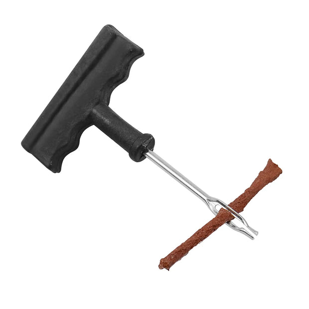 Car Bike Truck Motorcycle Tire Repair Kit Studding Tool Set Tubeless Tyre Puncture Plug Patch Strip Glue Garage Tool Accessories