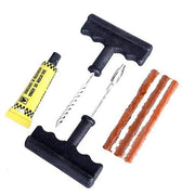 Car Bike Truck Motorcycle Tire Repair Kit Studding Tool Set Tubeless Tyre Puncture Plug Patch Strip Glue Garage Tool Accessories