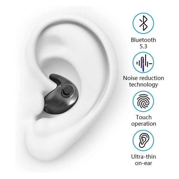 DIXSG Invisible Sleep Wireless Headphones Hidden and Compact, Perfect As A Gift