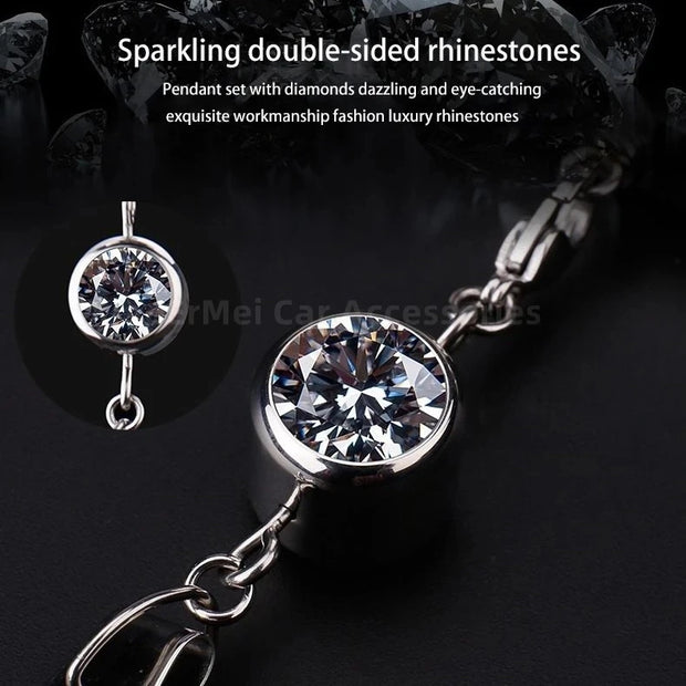 Car Perfume Pendants Auto Pendant Accessories Air Freshener Metal Lace Pendant Auto Interior Rearview Mirror Pendant Decoration