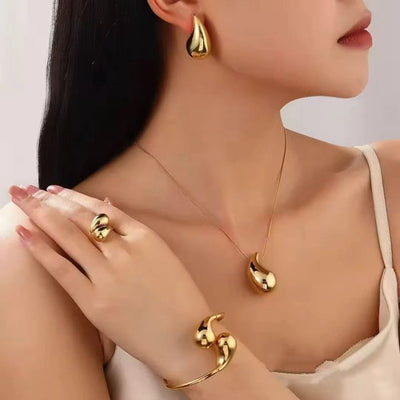 Ensemble de bijoux élégants pour femme
