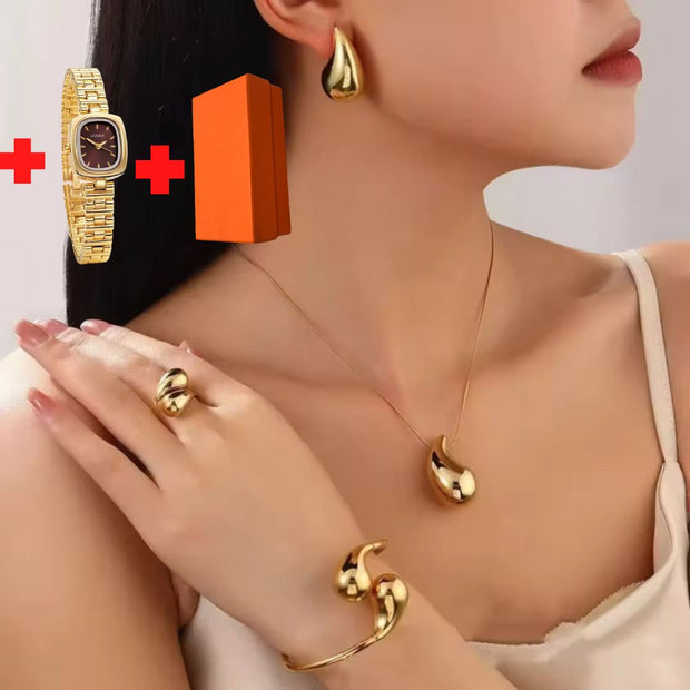 Ensemble de bijoux élégants pour femme