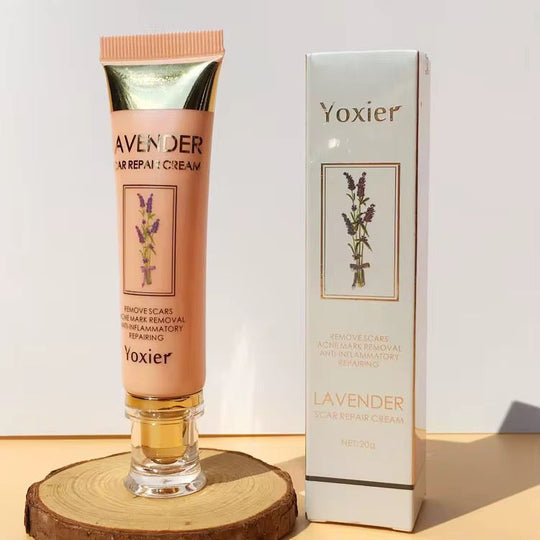 🌿 Yoxier – Crème Réparatrice de Cicatrices à la Lavande