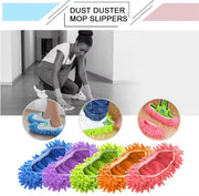 🧼 Chaussons de Vadrouille en Microfibre Douce – Couvre-Chaussures Lavables